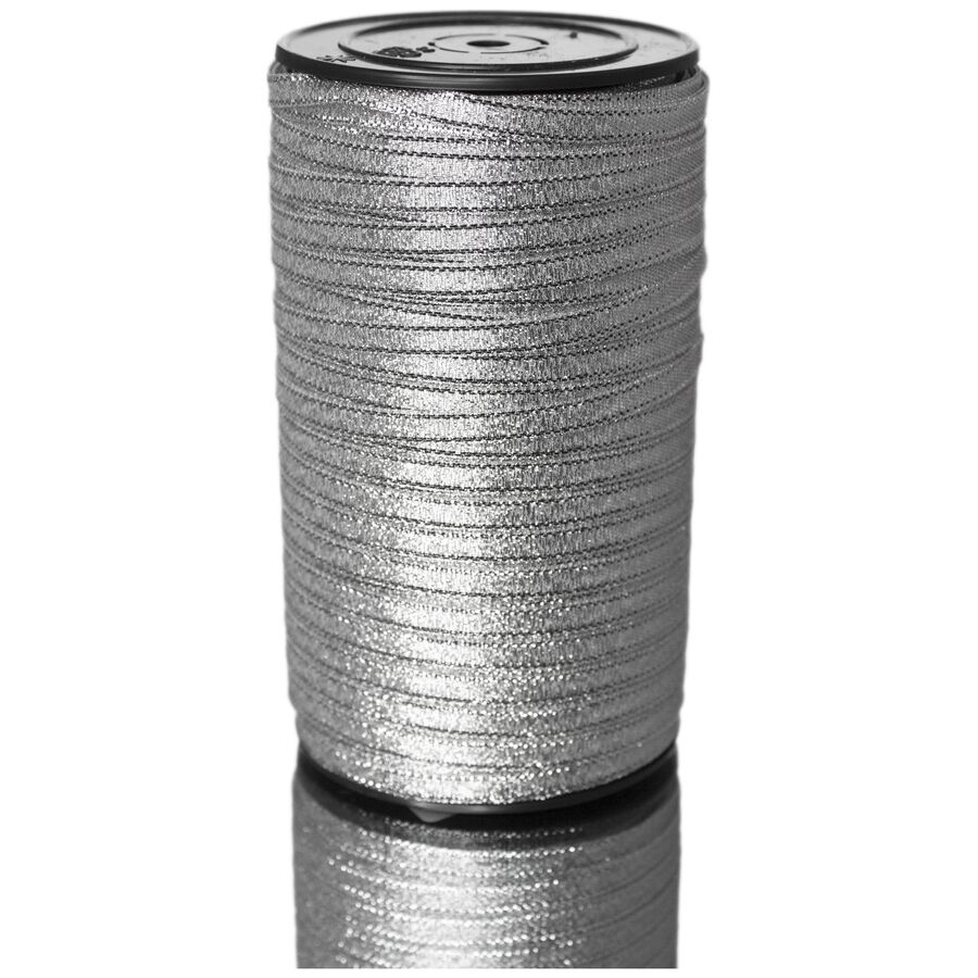 Gavebånd Shimmer Sølv Tynd